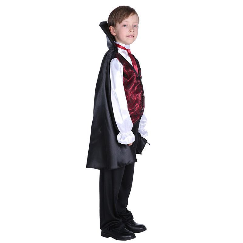 ハロウィン 吸血鬼 Halloween ヴァンパイア コスプレ 衣装仮装 ハロウィン衣装 男の子 コスチューム子供 仮装 - 画像 (4)