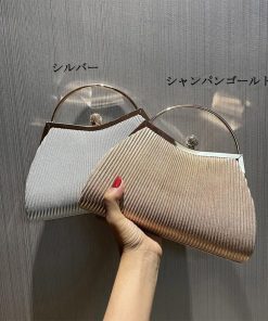 miniministore プリーツパーティーバッグ クラッチバッグ