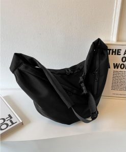 miniministore 三日月型ショルダーバッグ大容量ナイロン鞄