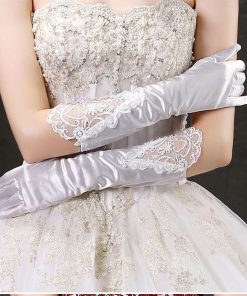 ウエディンググローブ ロング 結婚式 安い ブライダルグローブ ロンググローブ 花嫁 オフホワイト glove 二次会 パーティー ウェディング手袋 イベント用