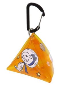 PEANUTS スヌーピー テトラポーチ ピーナッツ クリアポーチ キャラクター オレンジ アストロノーツ