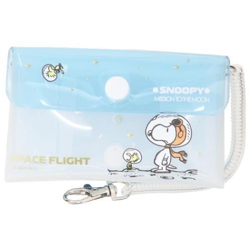 PEANUTS スヌーピー グッズ クリアポーチ ピーナッツ キャラクター ふたごポーチ