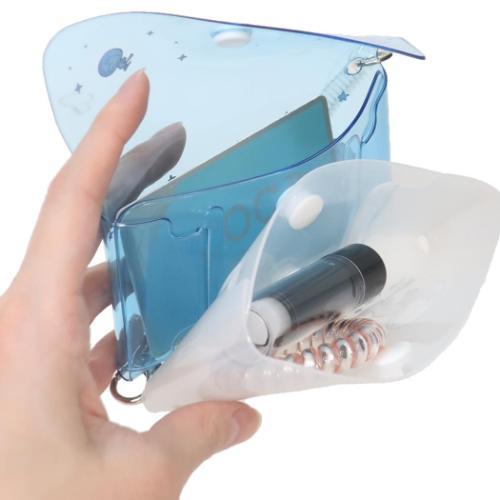 PEANUTS スヌーピー グッズ クリアポーチ ピーナッツ キャラクター ふたごポーチ - 画像 (3)