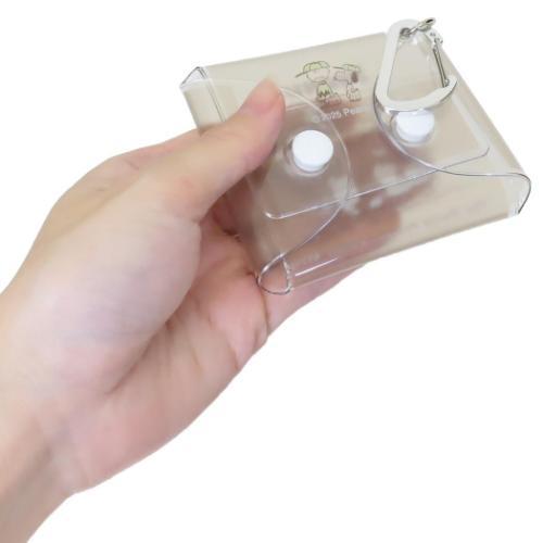 PEANUTS スヌーピー クリアマルチケースSS ミニポーチ ベースボールシリーズ BE ピーナッツ キャラクター - 画像 (2)