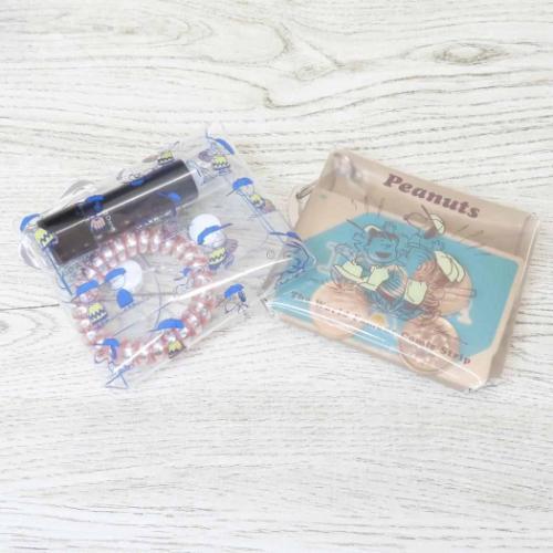 PEANUTS スヌーピー クリアマルチケースSS ミニポーチ ベースボールシリーズ BE ピーナッツ キャラクター - 画像 (3)