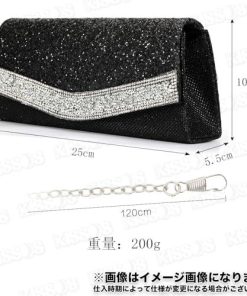 キッソス（ＫＩＳＳＯＳ） パーティーバッグ クラッチバッグ イブニングバッグ レディース フォーマル 結婚式 披露宴 小さめ 可愛い (ゴールド)