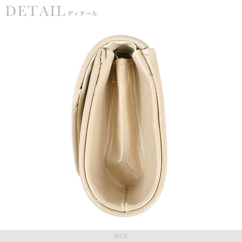 Retica 結婚式 バッグ 鞄 カバン 女性 二次会 普段使い フォーマル クラッチ ショルダー レディース パーティー - 画像 (2)