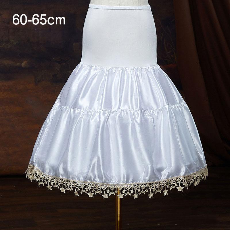 おしゃれ パニエ ホワイト 星飾り インナースカート ボリュームアップ アンダースカート インナー スカート ワンピース 演出 ロリータ用 可愛い - 画像 (5)