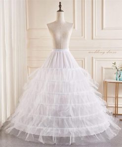 おしゃれ パニエ ホワイト 6層 結婚式 二次会 演奏会 Aライン ロングドレス ダンス衣装 レース ボリュームアップ アンダースカート インナー