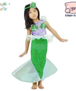 衣装 子供 魔女 人魚姫  キッズ ワンピース 女の子 こども ダンス衣装 キッズ衣装 コス