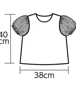 ARTEC パフスリーブソフトサテンシャツ ピンク ATC18265 キッズ 子供用品 代引不可 メール便