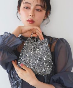 RUIRUE BOUTIQUE レディース パーティーバッグ 巾着 鞄 結婚式 二次会 披露宴 パーティードレス ミセス 上品 きれいめ フォーマル セレモニー お呼ばれ 卒業式 大人可愛い お洒落