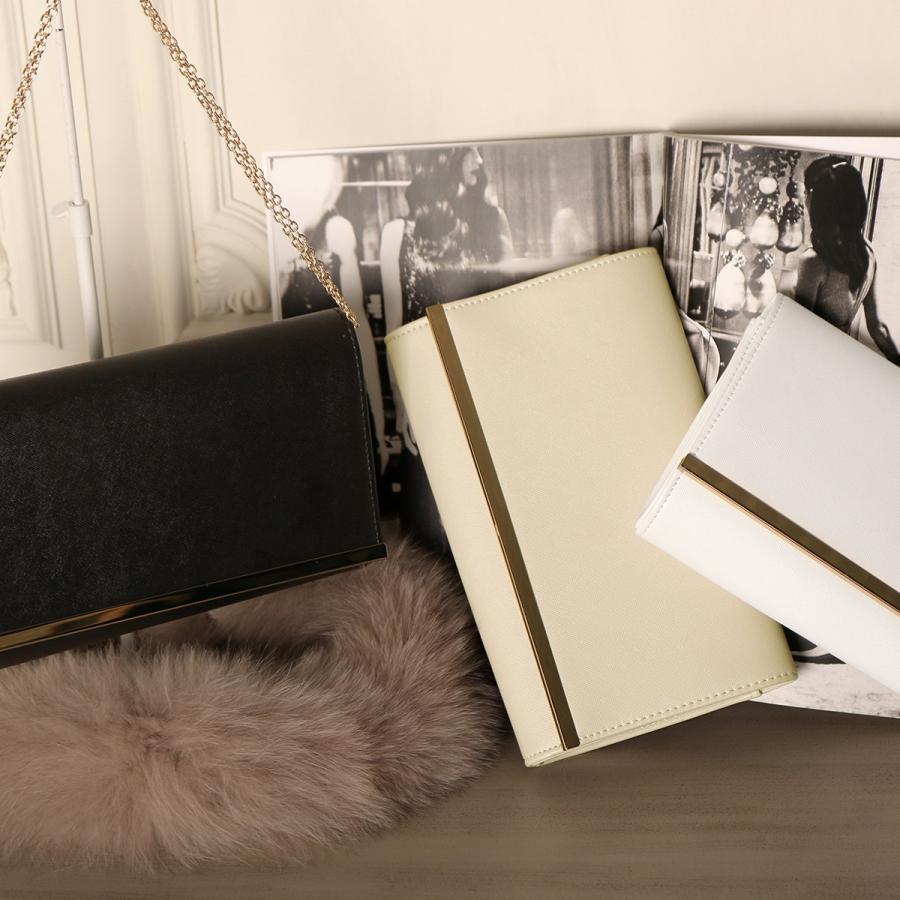 RUIRUE BOUTIQUE パーティバッグ バック 結婚式 お呼ばれ 披露宴 二次会 フォーマル ミセス レディース クラッチ ハンドバッグ ショルダーバッグ チェーン 大きめ 上品 ドレス 黒