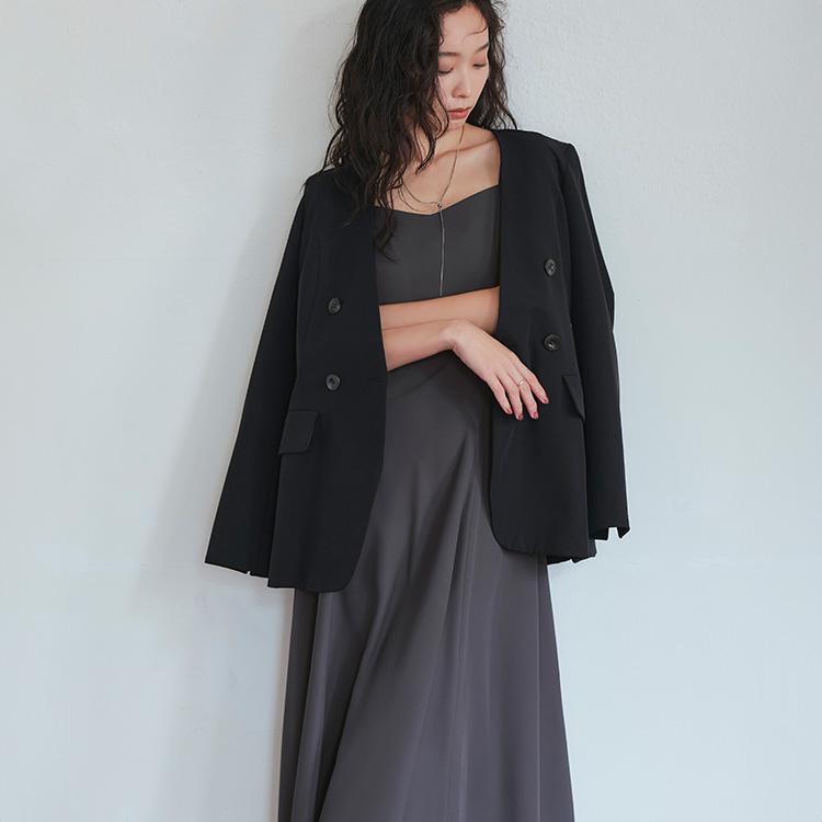 RUIRUE BOUTIQUE パーティードレス 2点セット 結婚式 ロングワンピース ボレロ 大きいサイズ お呼ばれ 二次会 披露宴 フォーマル 50代 40代 30代 長袖 学生 服装 上品 レディース - 画像 (3)