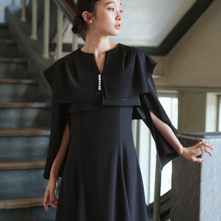 RUIRUE BOUTIQUE パーティードレス 2点セット 結婚式 ロングワンピース ボレロ 大きいサイズ お呼ばれ 二次会 披露宴 フォーマル 50代 40代 30代 長袖 学生 服装 上品 レディース - 画像 (7)