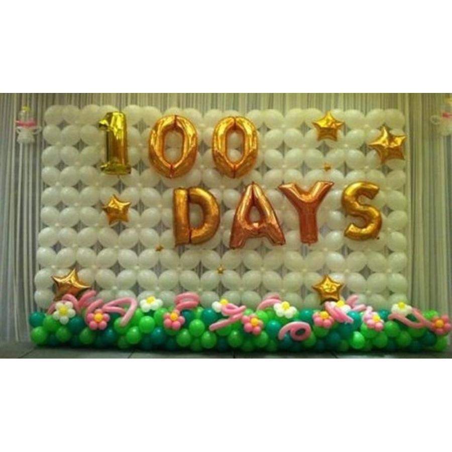 make smile ちょうど良い大きさ 数字バルーン ゴールド 誕生日 ウェディング パーティーに (4) - 画像 (6)