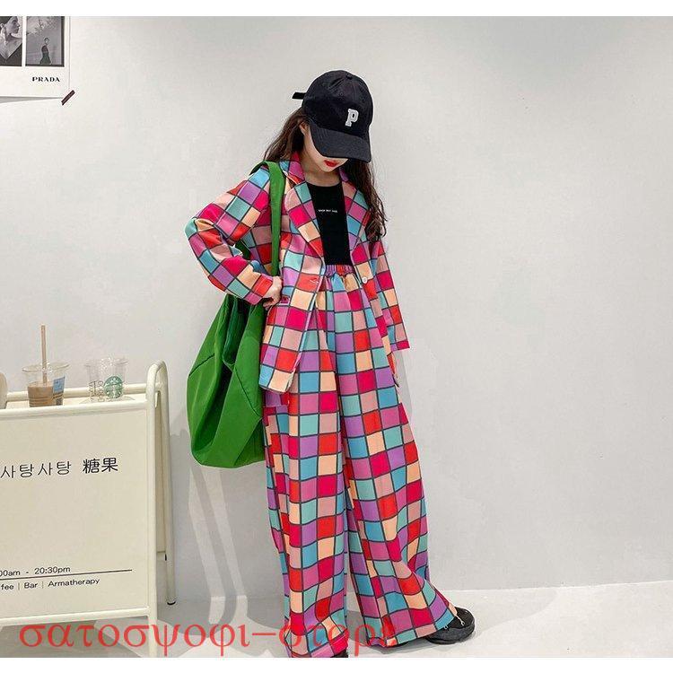 キッズダンス衣装 ヒップホップ HIPHOP キッズダンス 上下2点セット ステージ衣装 子供 ダンス衣装 練習着 演奏会 応援団 韓国 おしゃれ - 画像 (2)