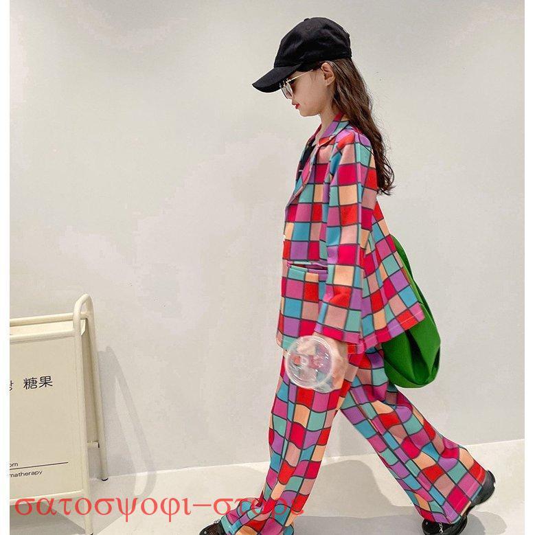 キッズダンス衣装 ヒップホップ HIPHOP キッズダンス 上下2点セット ステージ衣装 子供 ダンス衣装 練習着 演奏会 応援団 韓国 おしゃれ - 画像 (6)