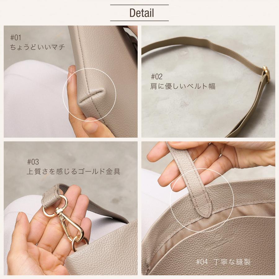 BLUE SINCERE サコッシュ ショルダーバッグ レディース 本革 小さめ 軽量 薄型 スマホポシェット お財布ショルダー ポーチ / Awis アウィス SB6 - 画像 (6)