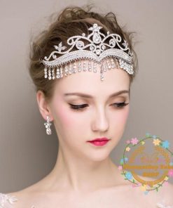 額ジュエリー ウエディング マリアティアラ 髪飾り ウェディング 結婚式 ヘッドドレス ブライダル パーティー 二次会 ヘアアクセサリー 花嫁 発表会 古典風