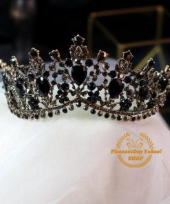 花嫁 ティアラ ウェディング アクセサリー プリンセスティアラ 新品 安い 結婚式 披露宴 二次会 ダイヤモンドクラウン ヴィンテージ