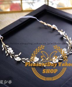 ウエディング ティアラ 安い カチューシャ 髪飾り ウェディング 結婚式 ヘッドドレス 花嫁 ブライダル 二次会 パーティー 発表会 ヘアアクセサリー