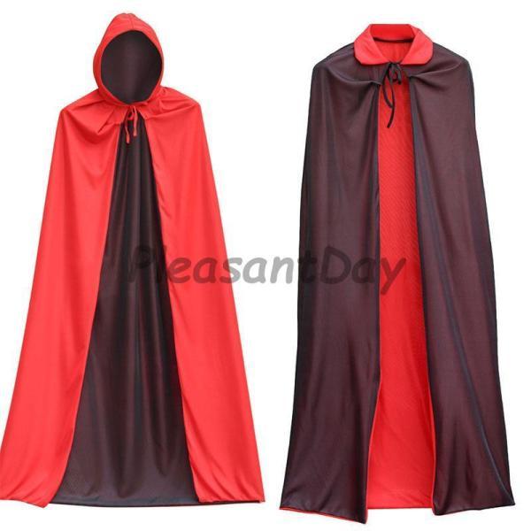 衣装 クリスマス 子供 コスプレ マント ドラキュラ風 吸血鬼 魔法使い イベント 大人用 仮装 パーティー - 画像 (3)