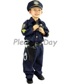 衣装 コスプレ 仮装 子供 男の子 ポリス 警官 コスチューム 警察 キッズ パイロット 子供服  警察官 制服 おまわりさん パーティー道具