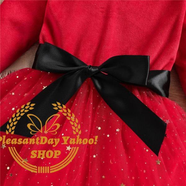 2点セット クリスマス コスプレ ヘアバンド付き コスチューム 衣装 キッズ 赤ちゃん 子供用 ベビー服 女の子 男の子 撮影 記念 イベント - 画像 (9)