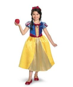 【並行輸入品】ハロウィン コスプレ ディズニー DISNEY スノーホワイト 白雪姫 シマー チャイルド デラックス 27163S cs0822 dp0822 kc0822