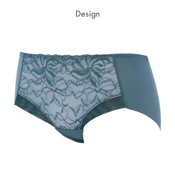 Triumph トリンプ TR582 天使のブラ スリムライン ショーツ ボーイズレングス ヒップハング ヘム ML 単品 - 画像 (2)