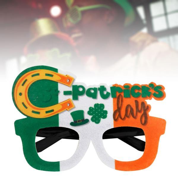 グリーン セント パトリックス デー メガネ アイウェア フェイバー デコレーション H
