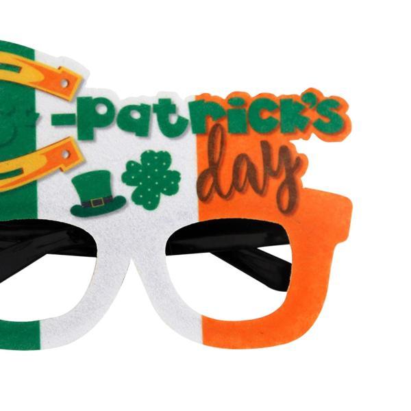 グリーン セント パトリックス デー メガネ アイウェア フェイバー デコレーション H - 画像 (3)