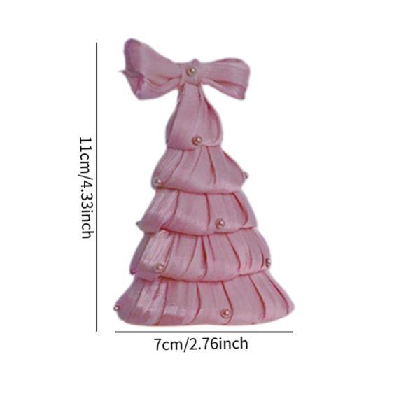 誕生日パーティー用帽子 リボンヘアアクセサリー かわいいコスチューム装飾 面白いクリスマスツリーヘッドウェアオーナメント 誕生日パーティー用 - 画像 (2)