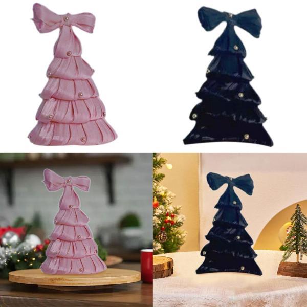 誕生日パーティー用帽子 リボンヘアアクセサリー かわいいコスチューム装飾 面白いクリスマスツリーヘッドウェアオーナメント 誕生日パーティー用 - 画像 (7)