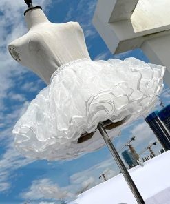 パニエ ふわふわ ショートケーキパニエ ハロウィンコスプレ チアガール 衣装 ステージ用 アイドル 仮装 コスチューム かわいい