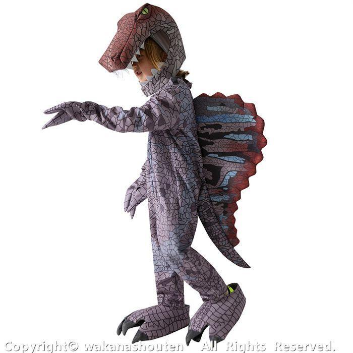 送料無料 子供 コスプレ 恐竜 ハロウィン 可愛い 動物服 衣装 帽子 着ぐるみ 仮装 ハロウィン衣装 万聖節 コスプレ衣装 演出服 コスチューム オールインワ - 画像 (3)