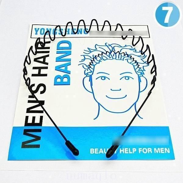 【値下げ】男性用カチューシャ 男性 カチューシャ カチューシャメンズ 痛くない ヘアバンド ウェーブ レディース - 画像 (7)