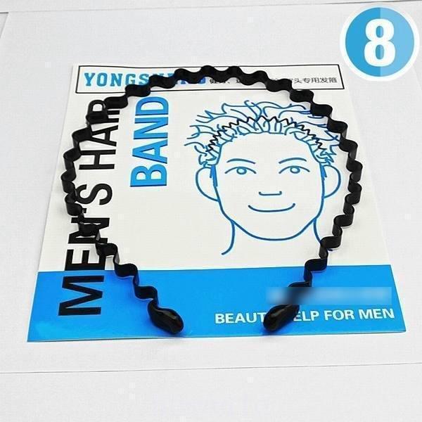 【値下げ】男性用カチューシャ 男性 カチューシャ カチューシャメンズ 痛くない ヘアバンド ウェーブ レディース - 画像 (8)