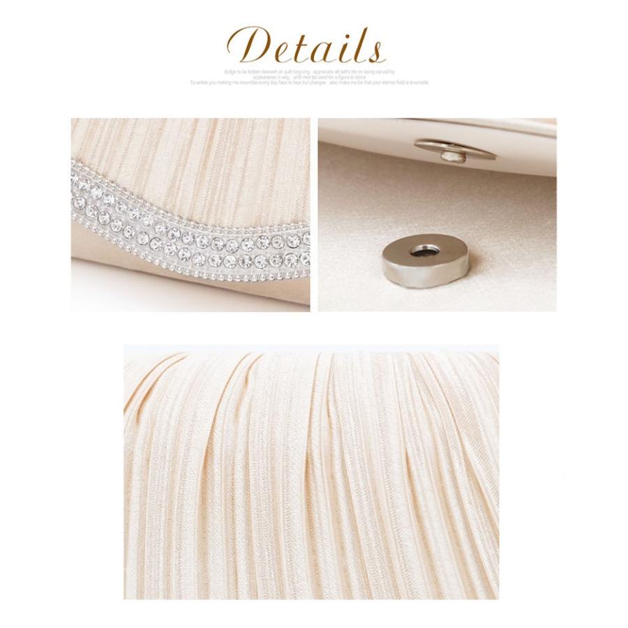 バッグ パーティーバッグ クラッチバッグ 結婚式 二次会 謝恩会 披露宴 演奏会 発表会 レディース バック パーティー 結婚式 収納力抜群11 - 画像 (2)