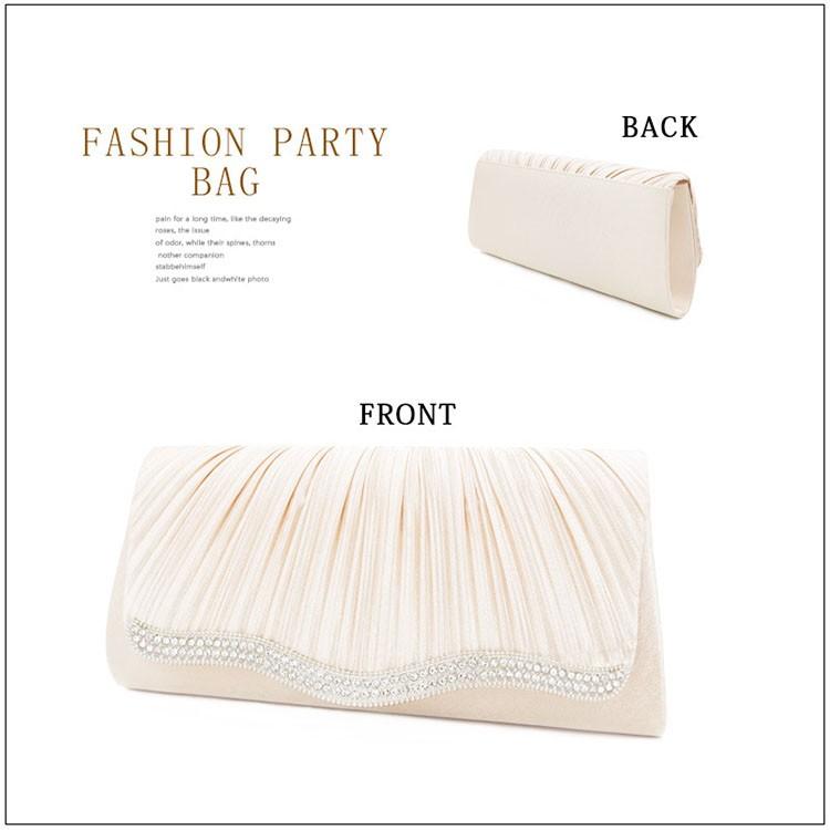 バッグ パーティーバッグ クラッチバッグ 結婚式 二次会 謝恩会 披露宴 演奏会 発表会 レディース バック パーティー 結婚式 収納力抜群11 - 画像 (7)