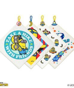 MINIONS minions ミニオン スクエア ループ付ウォッシュタオル ギフト プレゼント お祝い 贈り物 タオル美術館 公式 敬老の日