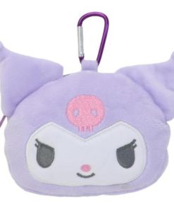 クロミ グッズ ミニポーチ キャラクター カラビナ付きぬいぐるみファスナーマスコット