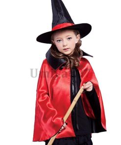 カラー マント ハロウィン コスプレ 大人用 子供用 キッズ メンズ レディース 魔女 魔法使い リバーシブル レッド 赤 パープル 紫 ブラック 黒 コスチューム