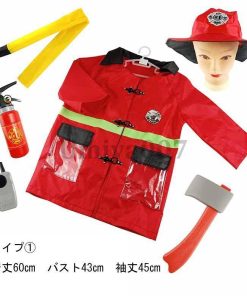 23type ハロウィン 子供 コスプレ衣装 制服 コスチューム 仮装 可愛い 衣装 Halloween 万聖節 消防服 消防士 警察 医者 コック 二次会 余興 お祭り