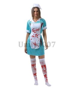 ハロウィン仮装 Halloween コスチューム 万聖節 用品 衣装 大人用 コスプレ レディース ワンピース イベント ホラーエンジェル 舞台衣装 ナース服 cosplay仮装