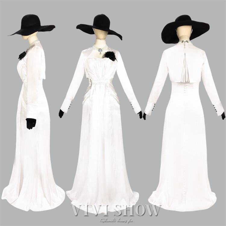 バイオハザード コスプレ ヴィレッジオルチーナ・ドミトレスク ハロウィン ドレス キャラクター衣装 - 画像 (2)