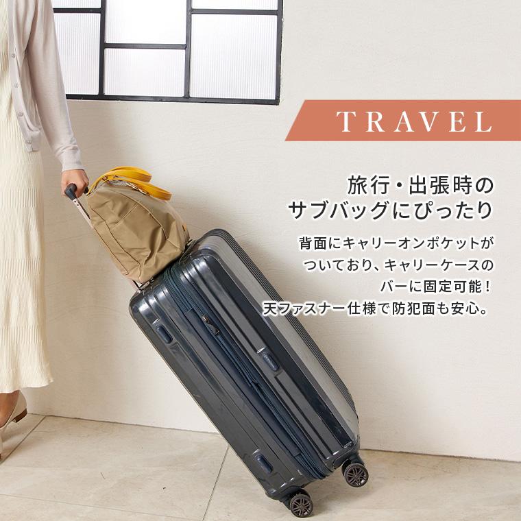 CIARA(ファッション) キャリーオンバッグ トートバッグ レディース a4 ビジネス 軽量 大容量 軽い 大きめ 通勤 バッグ pc 30代 40代 ギフト td 秋 旅行 機内持ち込み 敬老の日 - 画像 (5)