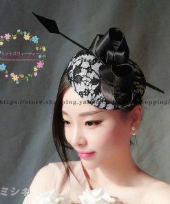 ウェディングハット 安い ブライダル ヘアアクセサリー 花嫁  ヘッドドレス 結婚式 パーティーハット 髪飾り 帽子 ウエディングハット 二次会 披露宴 ミニハット