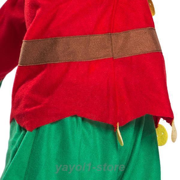 衣装 キッズ サンタコスチューム ワンピース クリスマス 子供 子供ドレス 女の子 男の子 子供服 サンタクロース - 画像 (6)